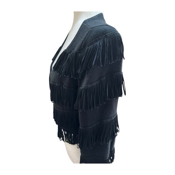 INC Boho fringe cropped jacket size L
Hook and eye closure - Picture 5 of 5